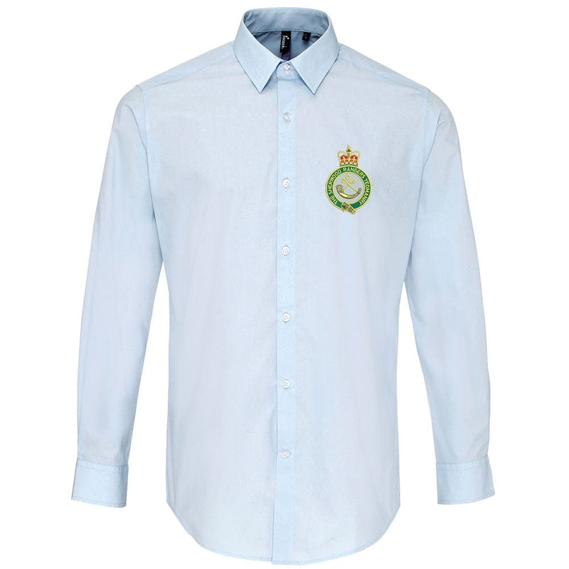 Sherwood Rangers Yeomanry Embroidered Long Sleeve Oxford Shirt