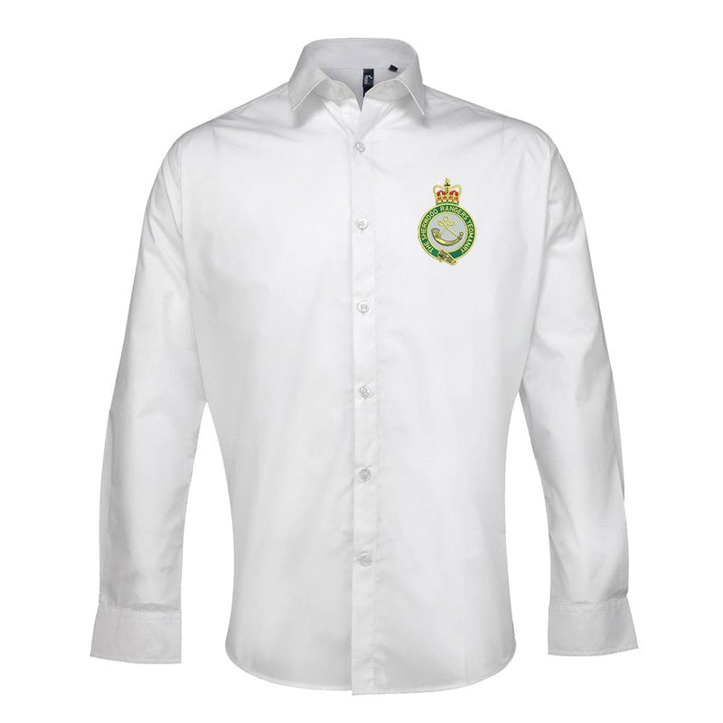 Sherwood Rangers Yeomanry Embroidered Long Sleeve Oxford Shirt