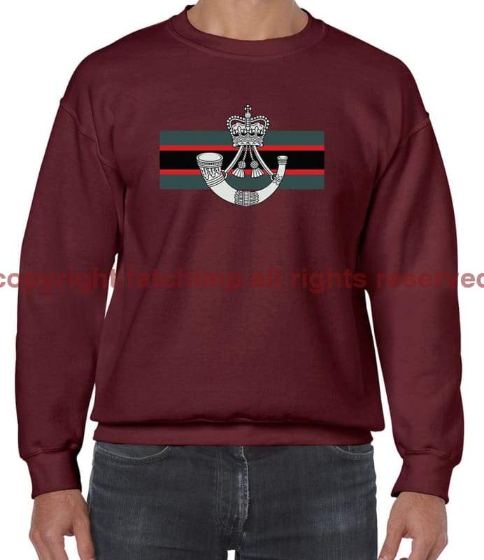 The Rifles Regiment Front Printed Sweater