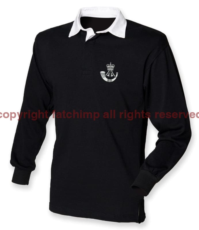 The Rifles Regiment Long Sleeve Rugby Shirt